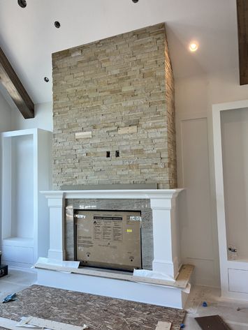fireplace masonry install