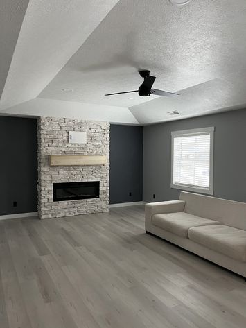 fireplace brick install
