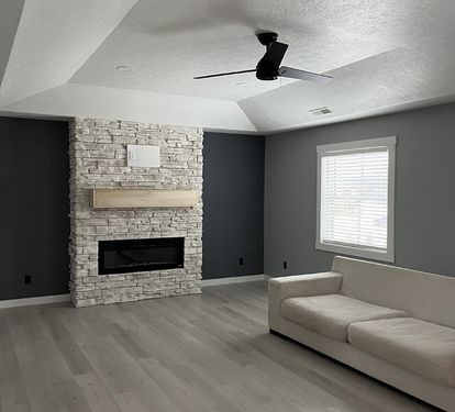 wall tile installation